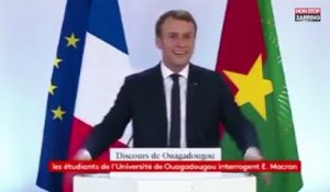 Emmanuel Macron qualifie l'esclavage en Libye de "crime contre l'Humanité" (vidéo)