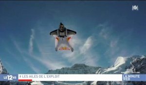 Buzz : Deux français se lancent un défi improbable en plein ciel - Regardez