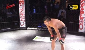 Samuel Ilnicki réussit le KO le plus violent de 2017 avec un head kick (et une dent qui vole)