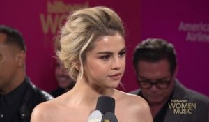 Selena Gomez on Justin Bieber: "I Don't Think Anyone Actually Cares" | Women in Music 2017