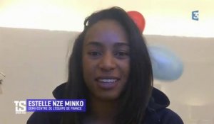 Estelle Nze Minko en direct dans Tout le Sport