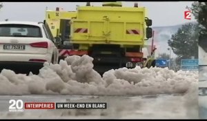 Neige : la France vit un week-end en blanc