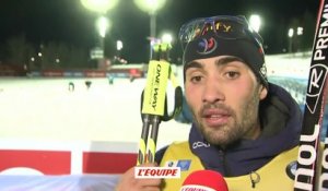 Biathlon - CM (H) : Martin Fourcade «C'est parti très vite !»