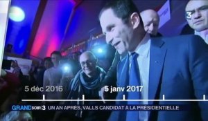 Un an après la candidature de Manuel Valls à la primaire du PS