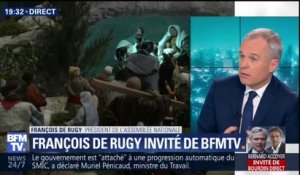 Crèche en mairie: "Laurent Wauquiez cherche à provoquer pour pouvoir faire sa publicité", pense François de Rugy