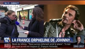 BFM TV : le témoignage bouleversant d'une fan venue à l'Olympia en hommage à Johnny Hallyday