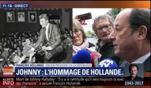 Mort de Johnny : "L'hommage national a commencé aujourd'hui", estime François Hollande