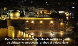 Jérusalem: des résidents réagissent à l'annonce américaine