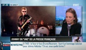 Dupin Quotidien : Johnny Hallyday en une de la presse française - 07/12