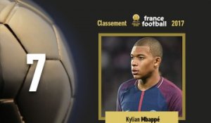 Foot - Ballon d'Or 2017 : Kylian Mbappé 7e