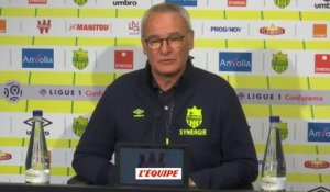 Foot - L1 - Nantes : Ranieri «1000 matches ? J'avais perdu le compte»