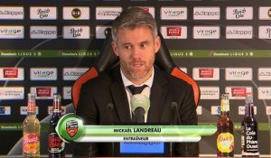 La réaction de Mickaël Landreau après FCL - Sochaux