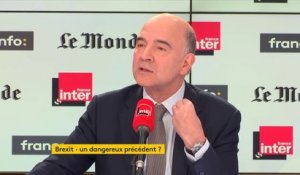 Pierre Moscovici : Après le Brexit, le risque est que la Grande Bretagne tente d'avoir une attractivité fiscale extrêmement forte"