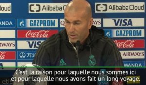 CdM Clubs - Zidane : "Défendre notre titre"