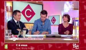 Gérald Darmanin donne son numéro de téléphone en direct