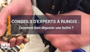 Rungis : comment bien déguster une huître?