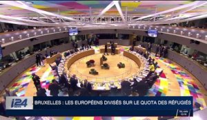 Bruxelles : Les Européens divisés sur les quotas de réfugiés