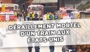 Déraillement mortel d'un train dans l'État de Washington