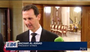 Syrie : Bachar al-Assad accuse la France de "soutien au terrorisme"