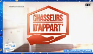 Camille Combal parodie "Chasseurs d'appart" sur M6