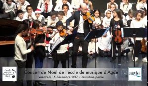 Concert de Noel de l'Ecole de musique d'Agde 2ème partie