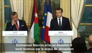 Jérusalem au coeur de l'entretien entre la France et la Jordanie