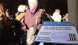Elections catalanes: les Barcelonais votent massivement
