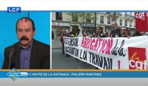 Philippe Martinez : si la cote de popularité de Macron remonte, c'est parce "qu'il fait ce qu'il a dit"