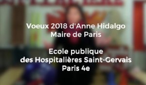 Découvrez les voeux d'Anne Hidalgo aux Parisiens pour l'année 2018