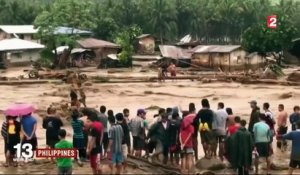 Aux Philippines, torrent de boue et sauvetages périlleux après le passage d'une violente tempête