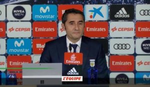 Foot - ESP - Barça : Valverde «Nous avons pris le contrôle du match»