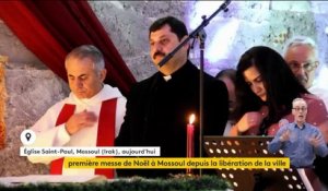 Irak : une première messe de Noël célébrée à Mossoul, après trois ans d'occupation par l'Etat islamique