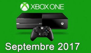 XBOX ONE - Les Jeux Gratuits de Septembre 2017