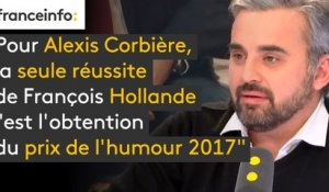 Pour Alexis Corbière, la seule réussite de François Hollande "est l'obtention du prix de l'humour 2017"