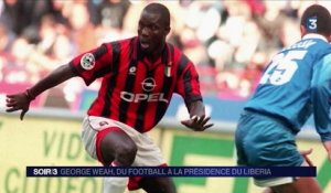 George Weah, du football à la présidence du Liberia