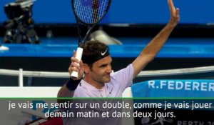 Hopman Cup - Federer : ''Besoin de retrouver du rythme''
