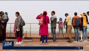 Inde: le palais du Taj Mahal menacé par les visiteurs