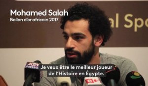 Ballon d'or africain / Mohamed Sala :"Je veux être le meilleur joueur de l'Histoire en Égypte"