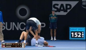 Brisbane - Dimitrov vole au secours d'Edmund