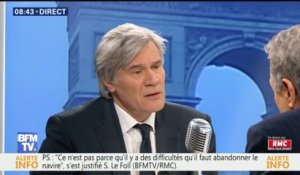 Stéphane Le Foll se dit"favorable" à un changement de nom du Parti socialiste