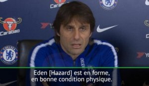 Carabao Cup - Conte: "Hazard est prêt"