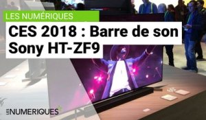 CES 2018: Barre de son Sony HT ZF9