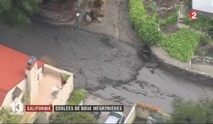 Californie : coulées de boue meurtrières