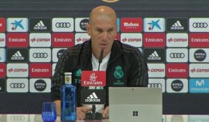 19e j. - Zidane : "On va aller doucement avec Benzema"