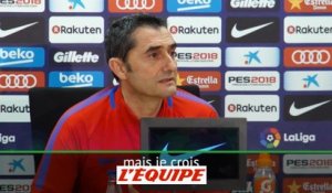 Foot - ESP - Barça : Valverde se montre rassurant pour Dembélé