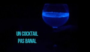 Un cocktail lumineux grâce au plancton phosphorescent