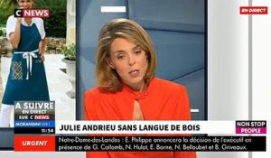 Morandini Live - Julie Andrieu donne son avis sur "Une ambition intime" sur M6