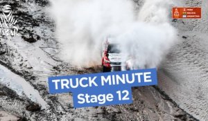 El minuto Camión / The Truck Minute / La Minute Camions - Étape 12 / Stage 12 - Dakar 2018