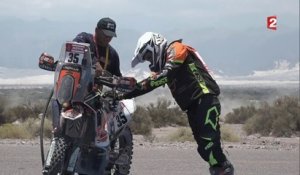 Dakar 2018 : Le courage immense de Loic Minaudier (KTM)