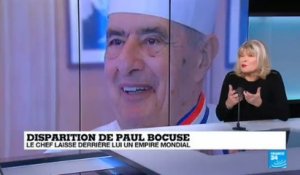 Disparition de Paul Bocuse : "Il a réussi à transporter au niveau international ce savoir-faire français"